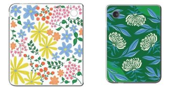 Capas edição limitada Kobo com padrões botânicos em eReaders Clara Colour e Libra Colour