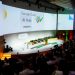 Apresentação da Google Cloud AI Live Lisboa com demonstração de ferramentas de inteligência artificial para empresas.