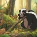 De onde vem a expressão "Le sigh"? 3 Ilustração do Pepe Le Pew dos Looney Tunes a suspirar, representando a origem da expressão de internet Le sigh