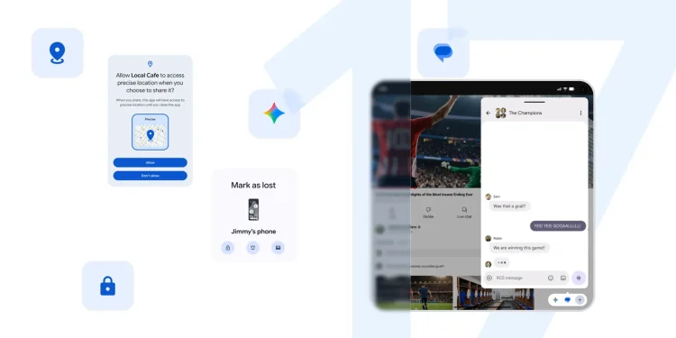 Android 17 chega com IA, multitarefa e mais segurança 1 Interface do Android 17 com janelas flutuantes, novas ferramentas de produtividade e funcionalidades de segurança